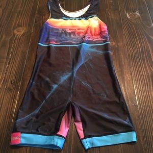 Nearfall wrestling singlet